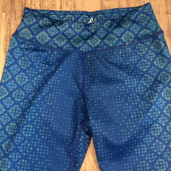 NWT Prana Roxanne Printed Harbor Bali Blue Legging - Picture 8 of 11
